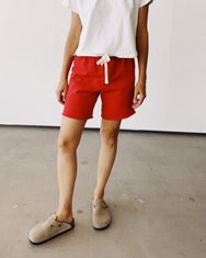 The Sweat Shorts Red