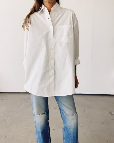 The Big Shirt White