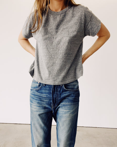 The Boxy Tee P.E. Grey