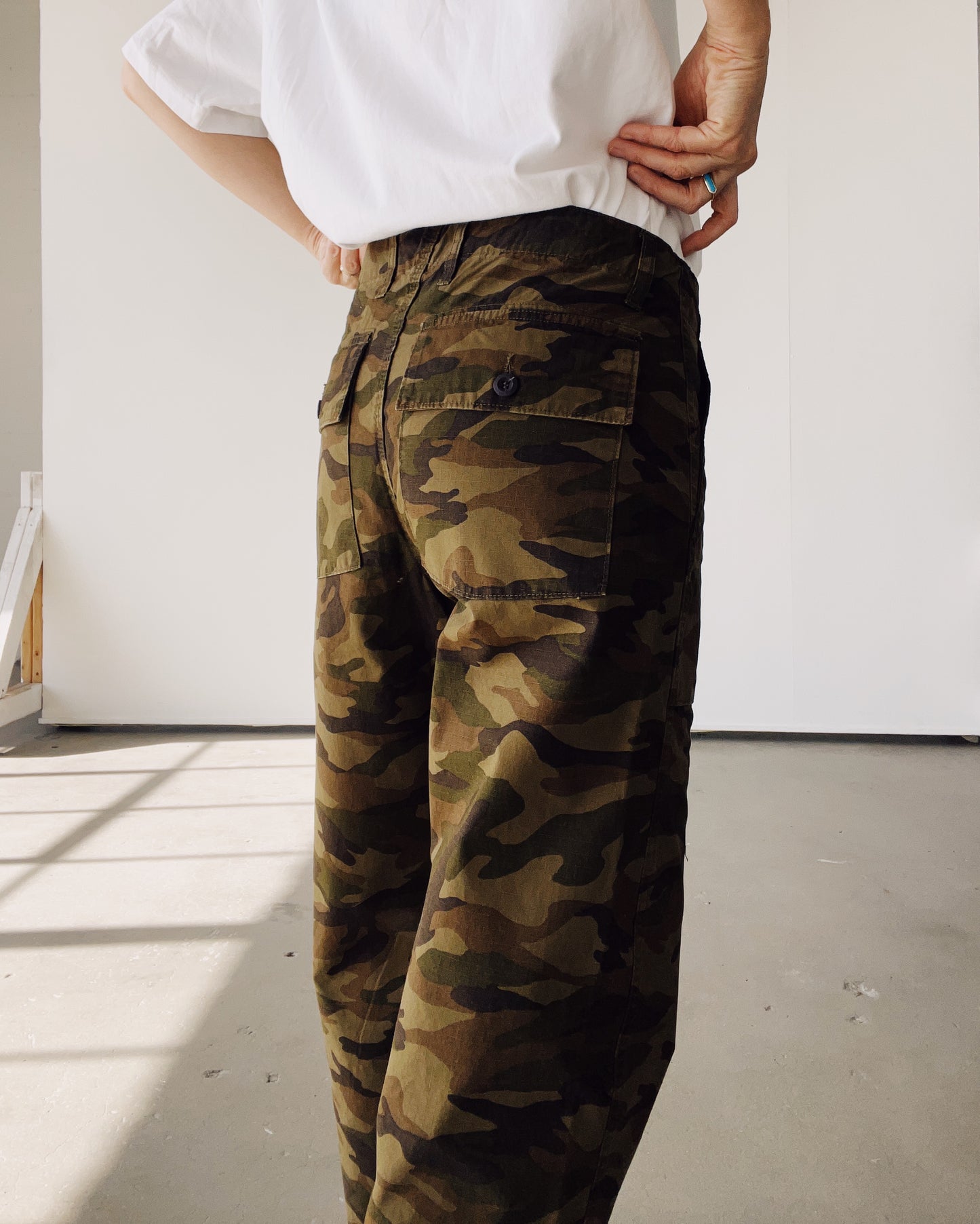 The Officer Pant Camo Ripstop