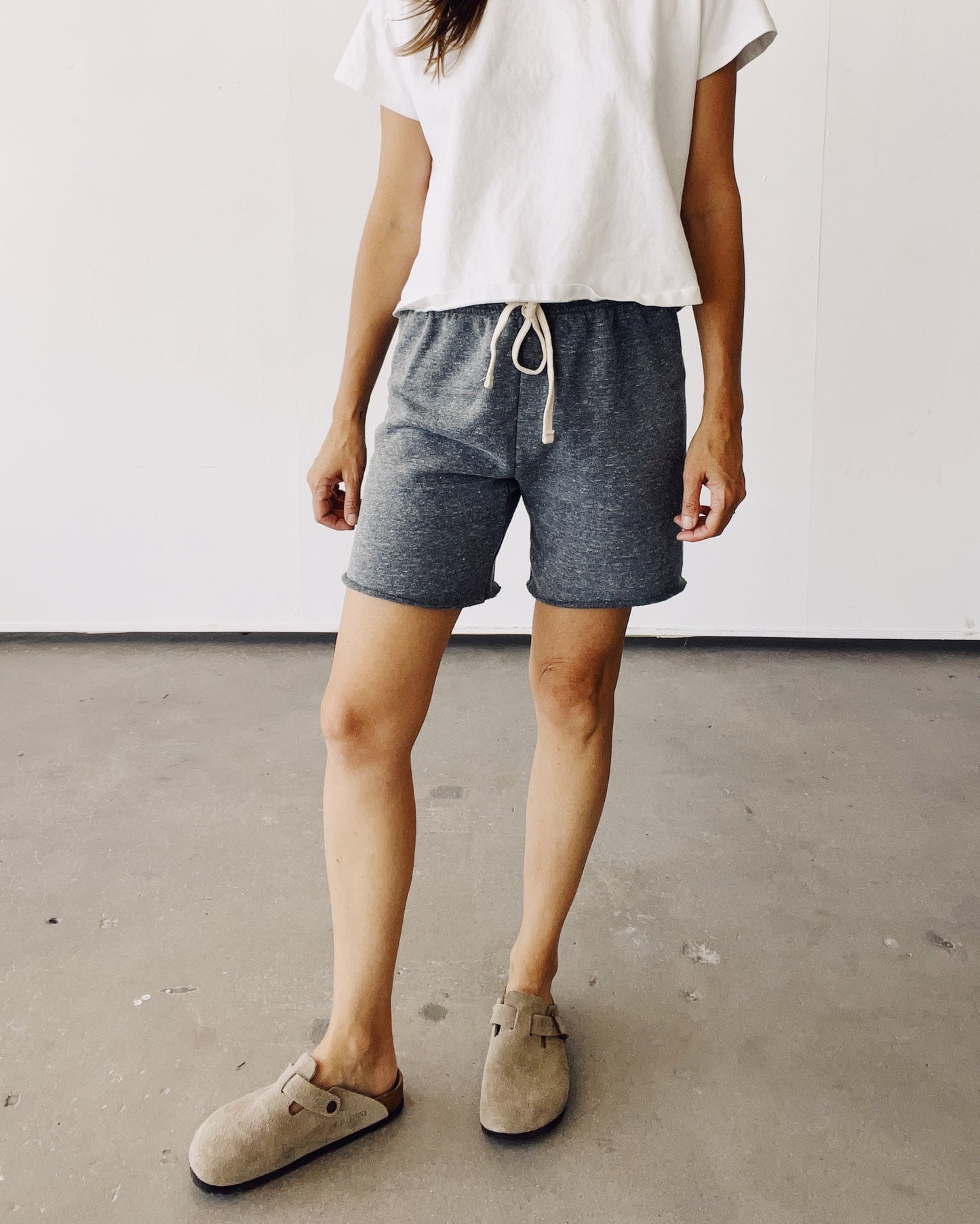 The Sweat Shorts P.E. Grey