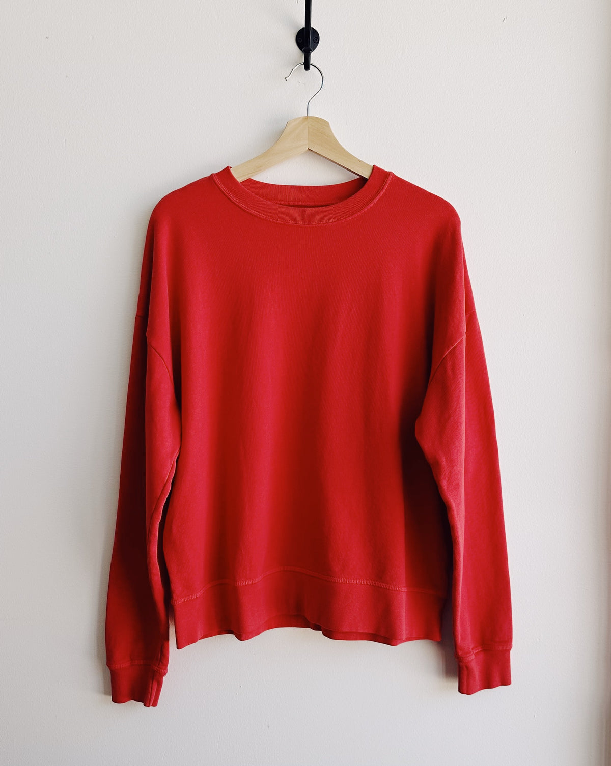 The Boxy Sweatshirt Red