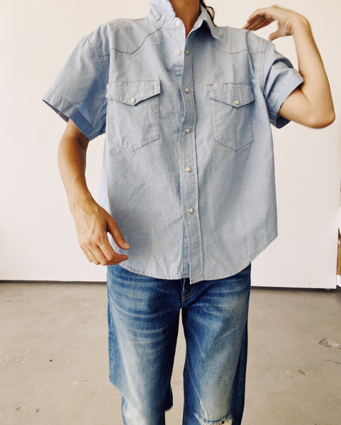 The S/S Western Shirt Chambray