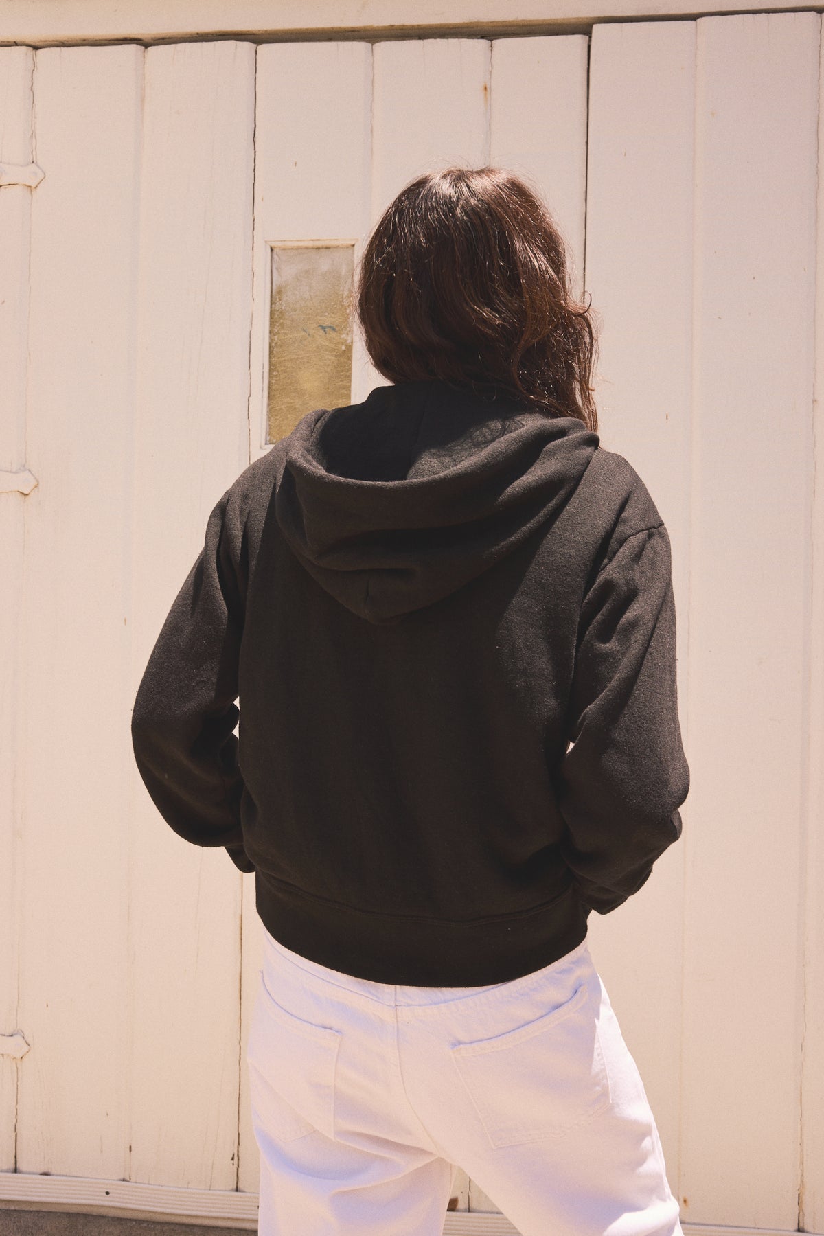 The Zip Hoodie Black