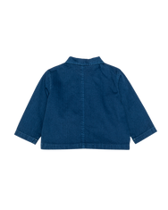 The Chore Coat French Blue Herringbone