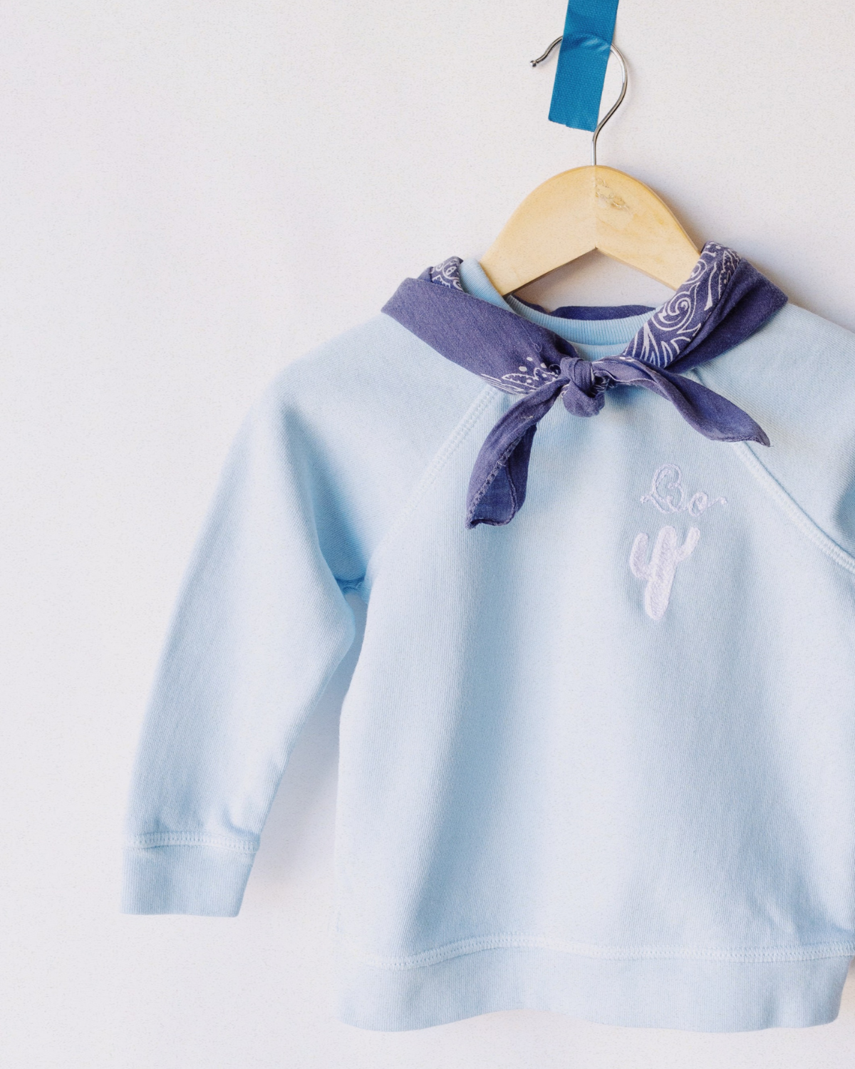 The Kids Sweatshirt Light Blue