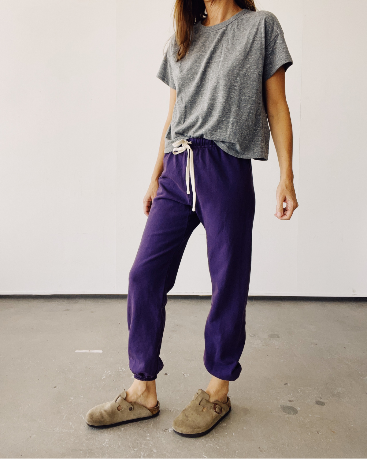 The Sweatpants Plum