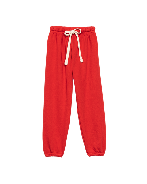 The Kids Sweatpants Red