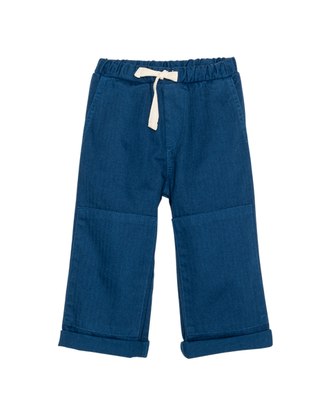 The Kids Chore Pants French Blue