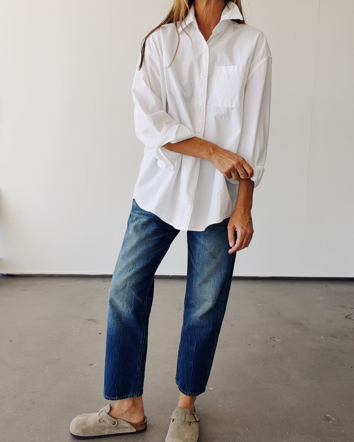 The Big Shirt White
