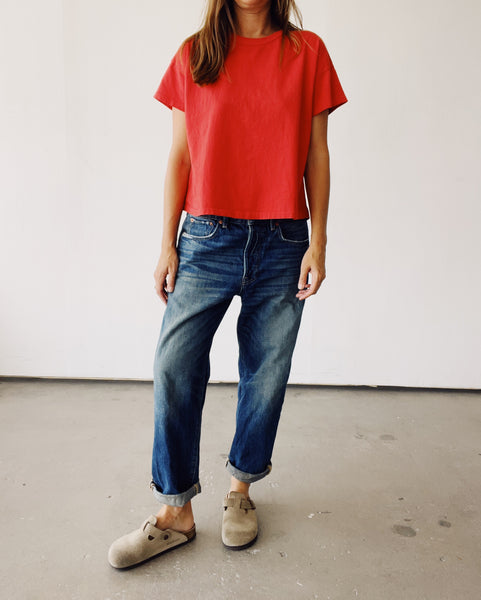 The Boxy Tee Red