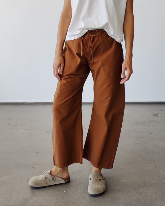 The Drawstring Pant Carob