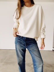 The Boxy Sweatshirt Natural