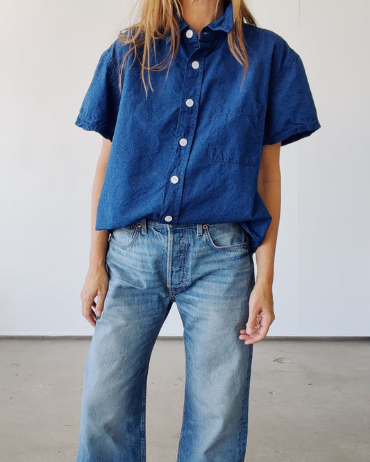 The Camp Shirt Indigo Chambray
