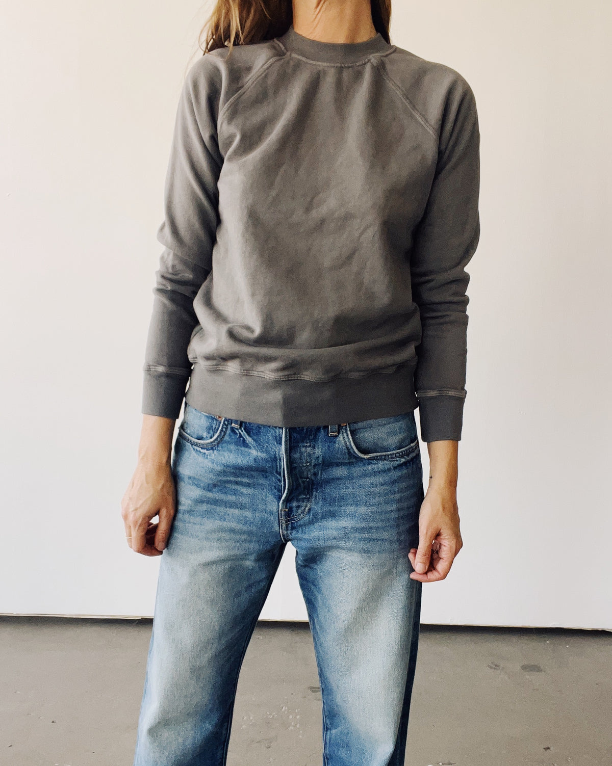 The Sweatshirt Faded Grey