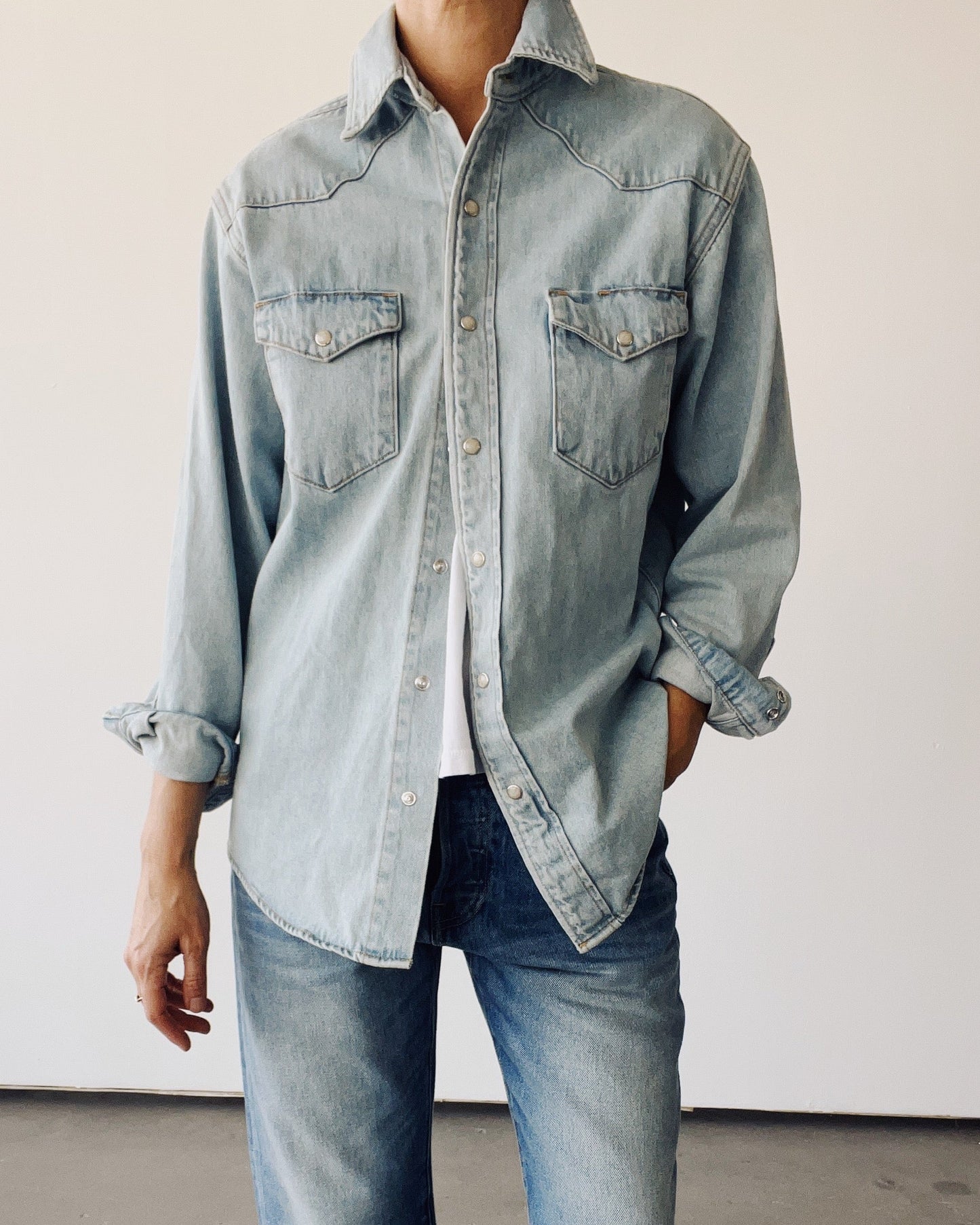 The Western Shirt Clark Wash