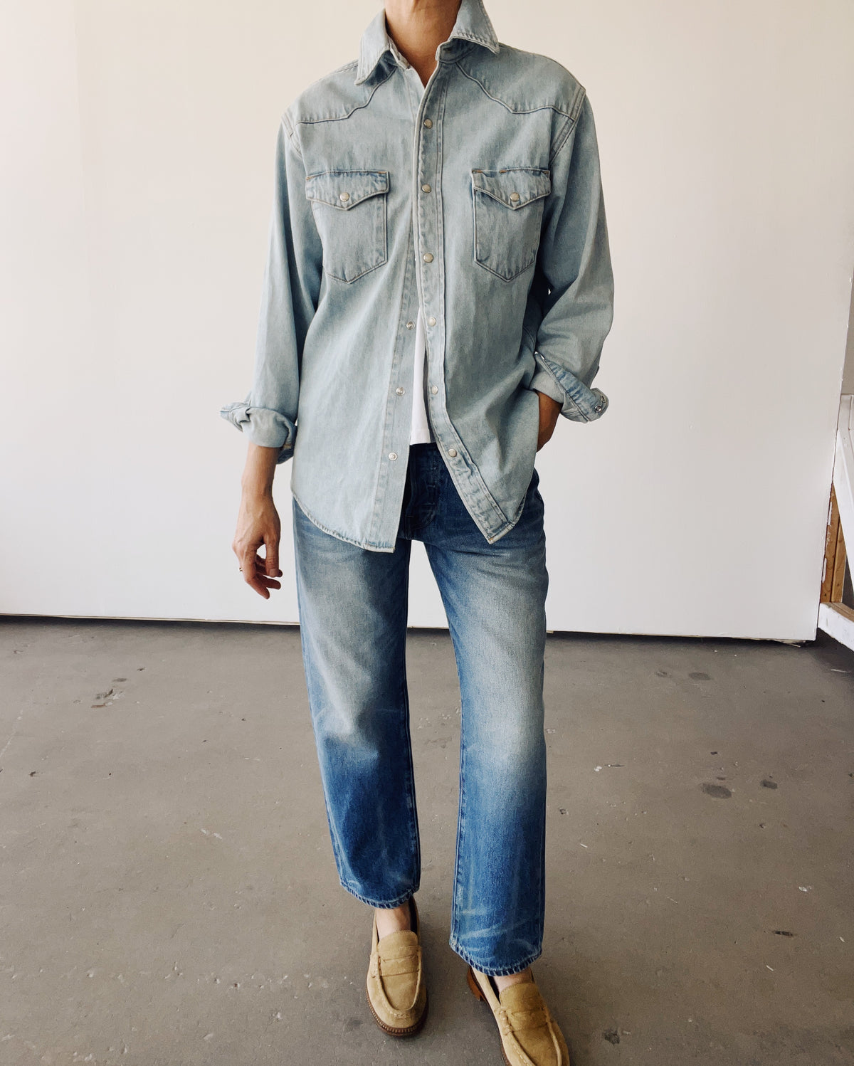 The Western Shirt Clark Wash