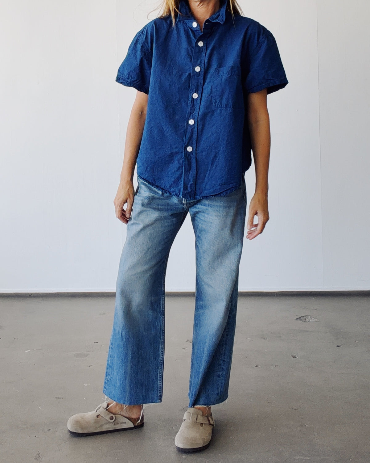 The Camp Shirt Indigo Chambray