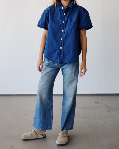 The Camp Shirt Indigo Chambray
