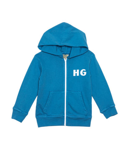 The Kids HG Zip Hoodie Chalk Blue