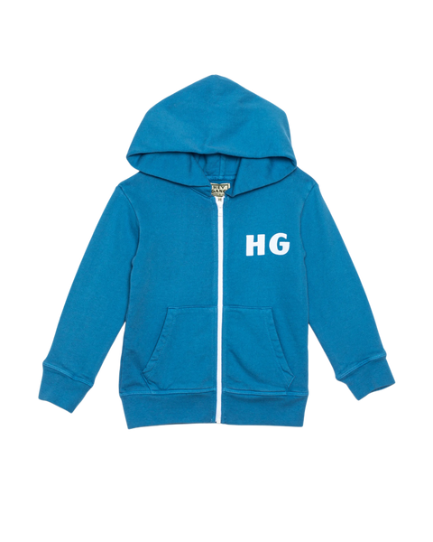 The Kids HG Zip Hoodie Chalk Blue
