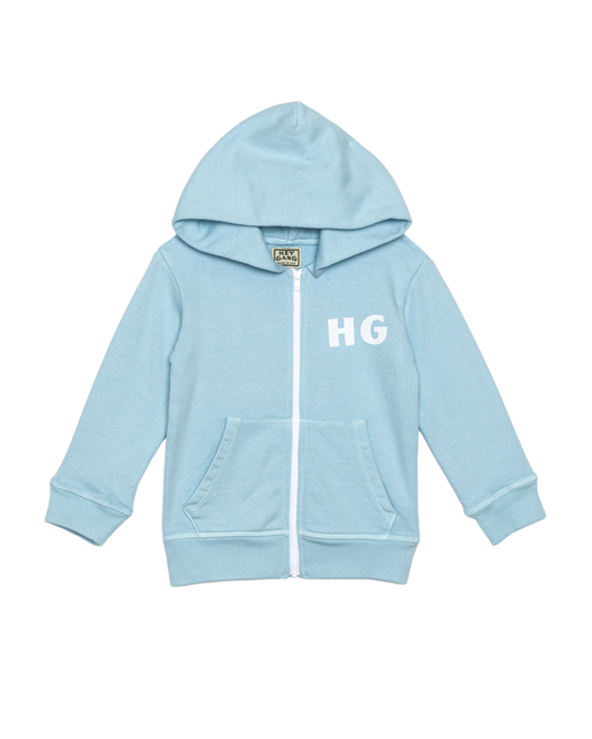 The Kids HG Zip Hoodie Light Blue