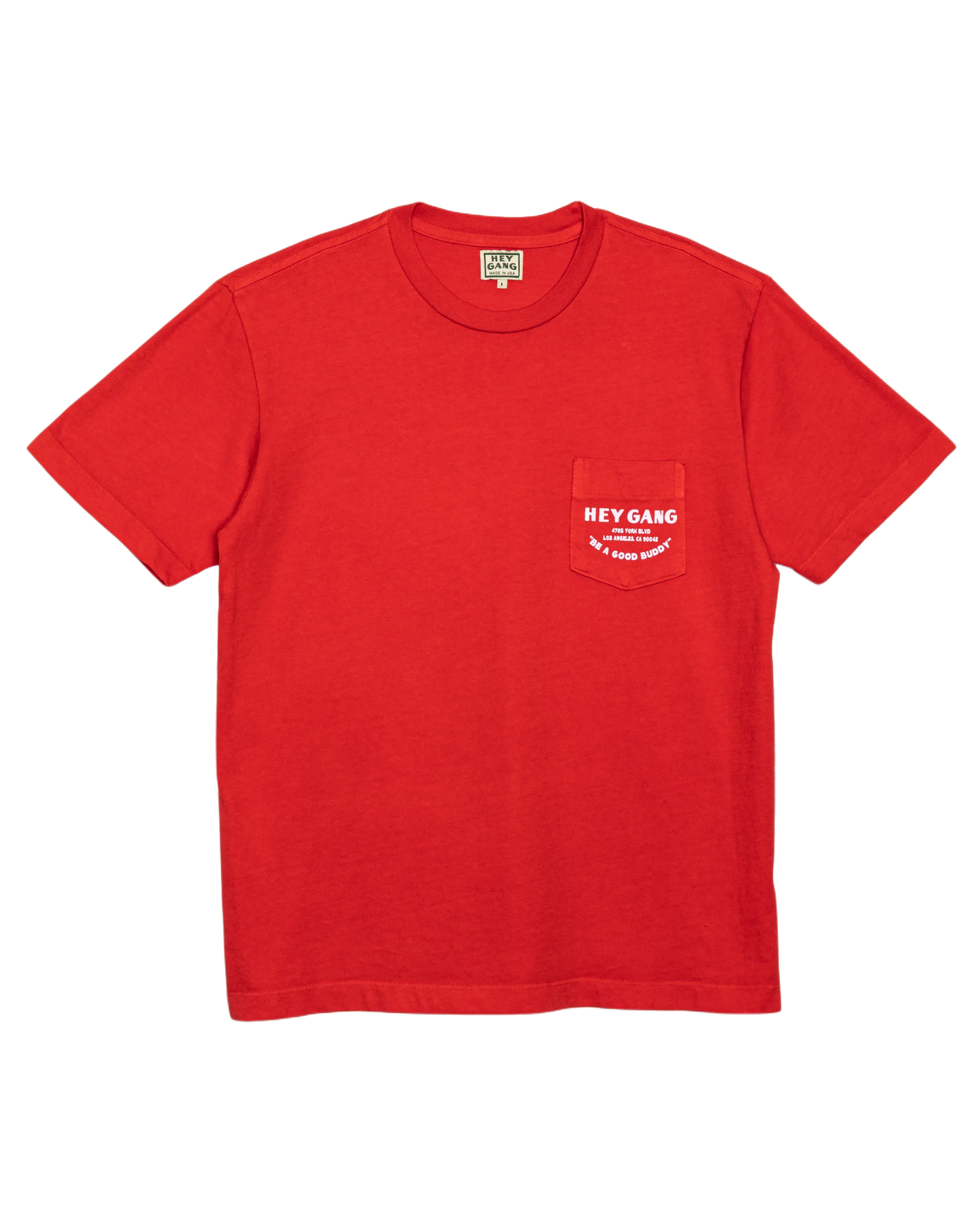 The HG Pocket Tee Red