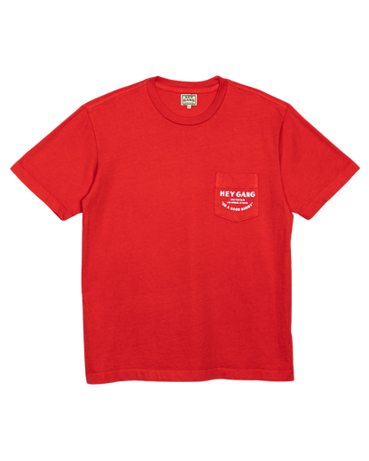 The HG Pocket Tee Red