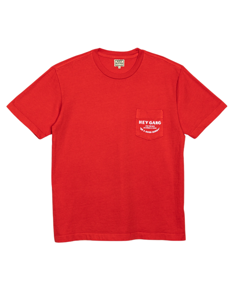 The HG Pocket Tee Red