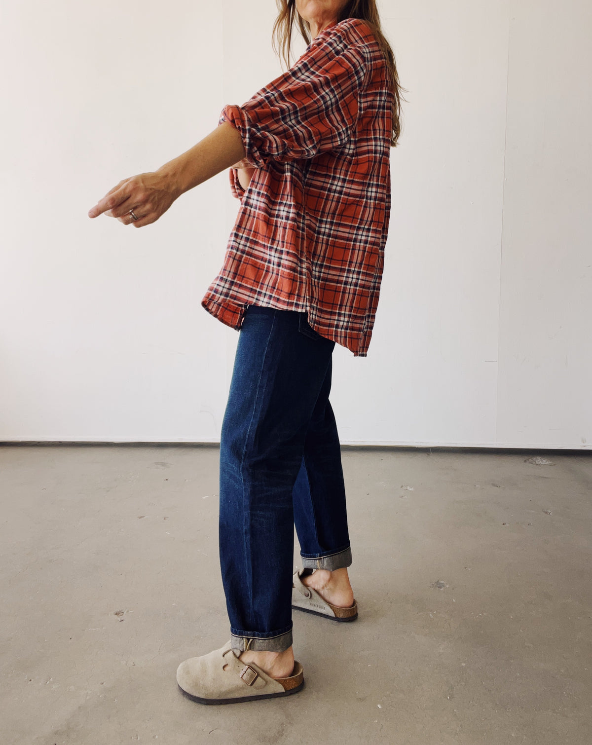 The Big Shirt Red Plaid