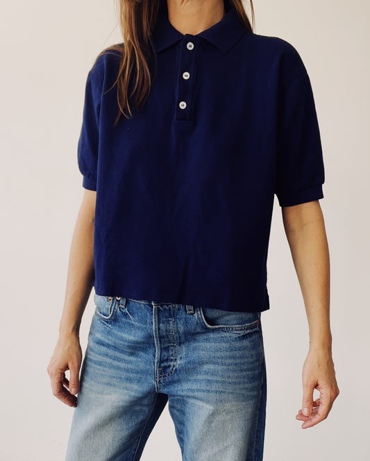 The Boxy Polo Midnight