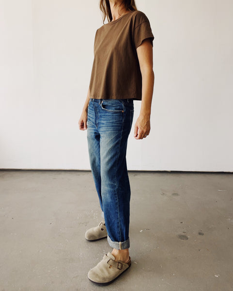The Boxy Tee Mud