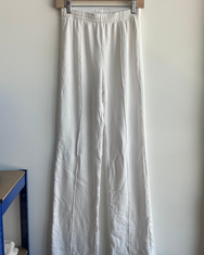 SS Track Pant White