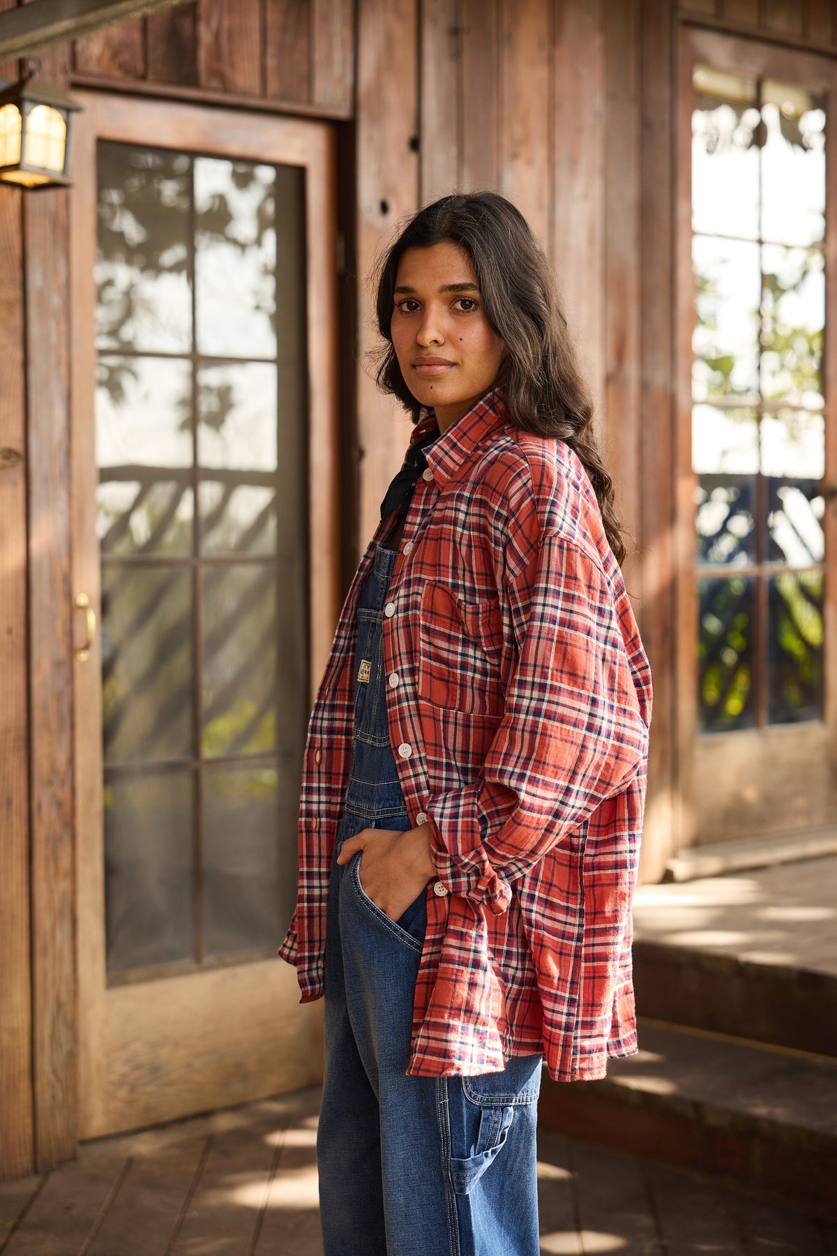 The Big Shirt Red Plaid