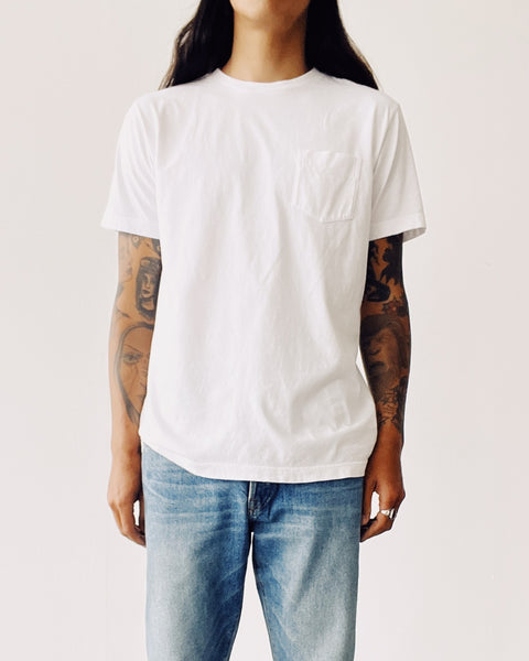 The Men's Pocket Tee White