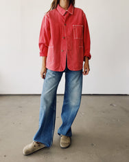 The Barn Coat Faded Red