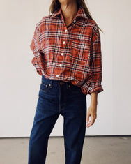 The Big Shirt Red Plaid