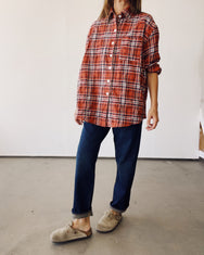 The Big Shirt Red Plaid