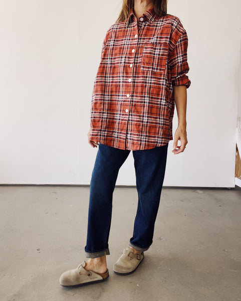 The Big Shirt Red Plaid