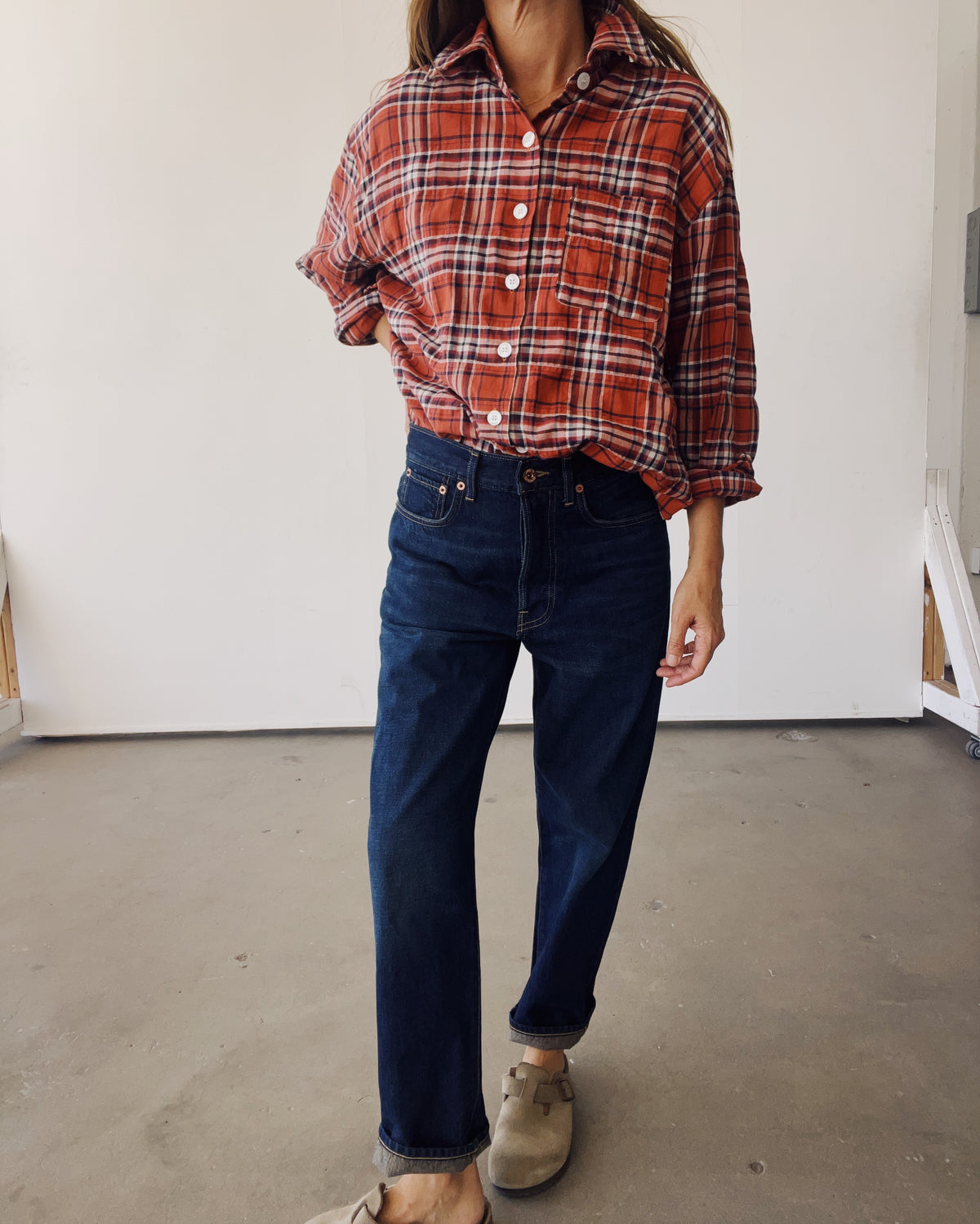 The Big Shirt Red Plaid