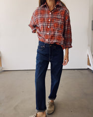 The Big Shirt Red Plaid