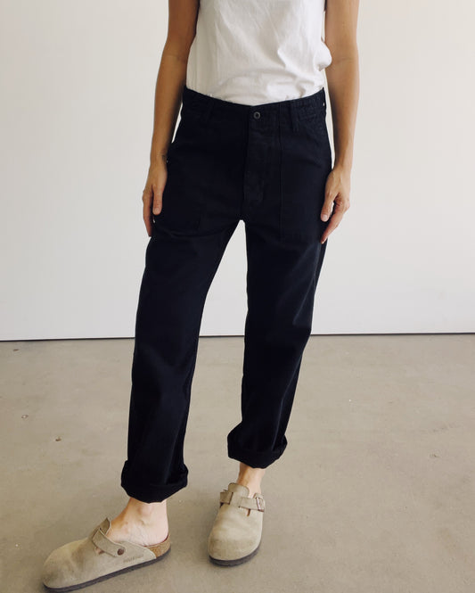 The Officer Pant Black