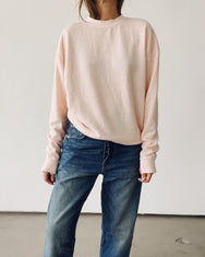 The Boxy Sweatshirt Light Pink