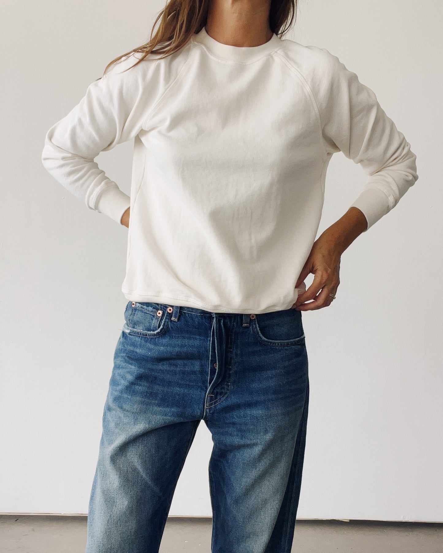 SS Sweatshirt Natural