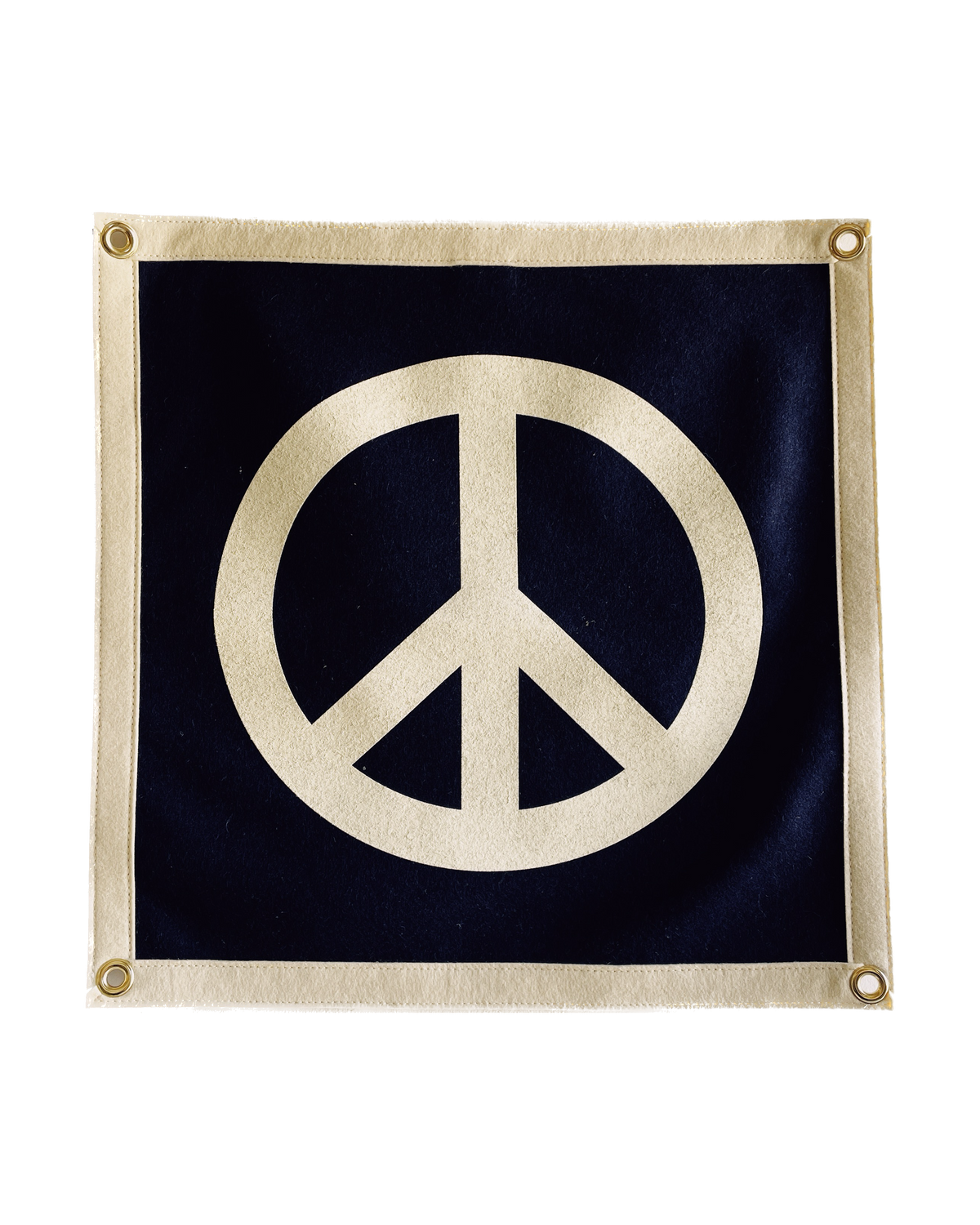 Hey Gang x Oxford Pennant Peace Sign Navy